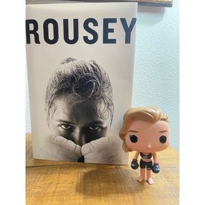 Ronda Rousey Book and Pop Figure